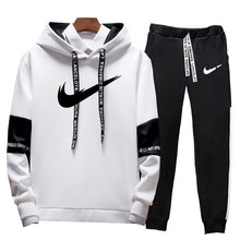 Load image into Gallery viewer, Brand Clothing Men's Casual Sweatshirts Pullover Cotton Men tracksuit Hoodies Two Piece +Pants Sport Shirts Autumn Winter Set