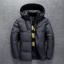 Load image into Gallery viewer, New Winter Jacket Men High Quality Fashion Casual Coat Hood Thick Warm Waterproof Down Jacket Male Winter Parkas Outerwear