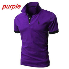 Load image into Gallery viewer, 2019 di Es2019 Summer Men's Polo Multi-Color Deer Polo Shirt Men's Short Sleeve Slim Fit Tops