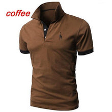 Load image into Gallery viewer, 2019 di Es2019 Summer Men's Polo Multi-Color Deer Polo Shirt Men's Short Sleeve Slim Fit Tops