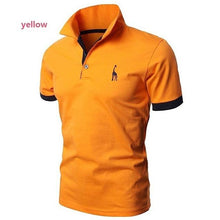 Load image into Gallery viewer, 2019 di Es2019 Summer Men's Polo Multi-Color Deer Polo Shirt Men's Short Sleeve Slim Fit Tops