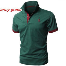 Load image into Gallery viewer, 2019 di Es2019 Summer Men's Polo Multi-Color Deer Polo Shirt Men's Short Sleeve Slim Fit Tops