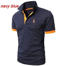 Load image into Gallery viewer, 2019 di Es2019 Summer Men's Polo Multi-Color Deer Polo Shirt Men's Short Sleeve Slim Fit Tops